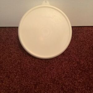 Vintage Tupperware Dip & Serve Bowl w/ Lid #238-32 White